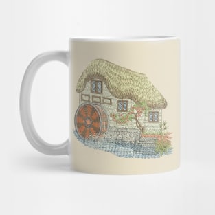 Vintage House Patch Mug